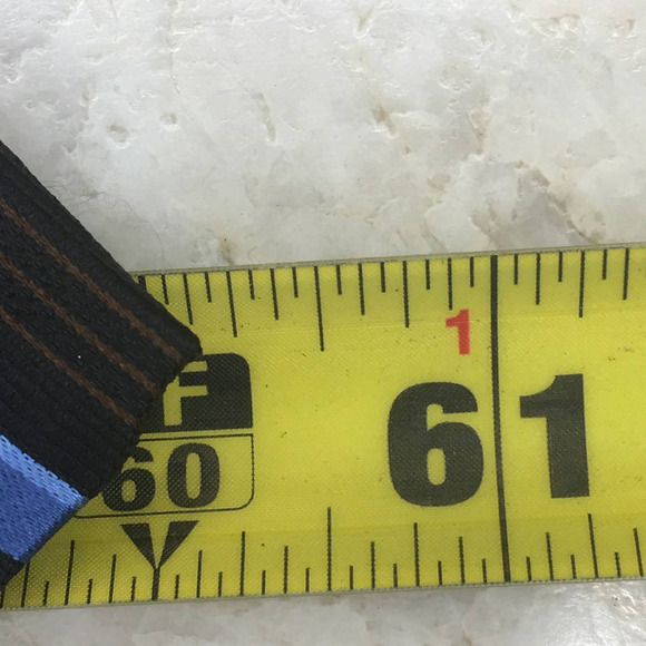 UMBRIA ALL SILK BLUE REGIMENT TIE - Picture 11 of 12